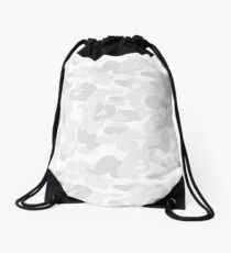 BAPE CAMO (White) Drawstring Bag
