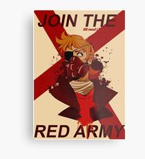 Lámina metálica Cartel de guerra de Tord Eddsworld