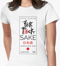 For Fuck Sake (White Background) Women's Fitted T-Shirt