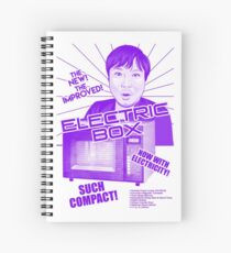 Retro Electric Box Spiral Notebook