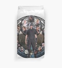 Final Fantasy XV Glasmalerei Bettbezug