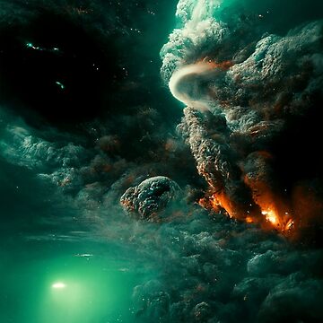 Artwork thumbnail, The Halion Belt Nebula  by heavenfield