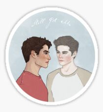 Sciles Ghost AU Sticker