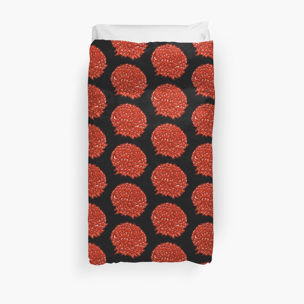 "Australian Native Flower Print" Duvet Cover by annaleebeer Redbubble