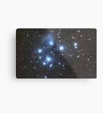 Pleiades Star Cluster Metal Print