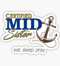 USNA - Sister Sticker