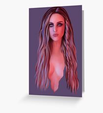Perrie Realism Greeting Card