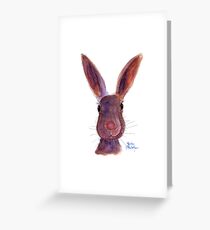 Hase RaBBiT PRiNTS 'Samson' von Shirley MacArthur Grußkarte
