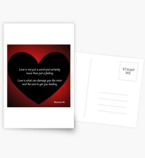 Love as a Remedy Postcards