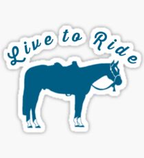 Pegatina Live to Ride AQH