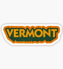 Vermont State Sticker | Retro Pop Sticker