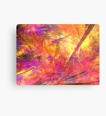 Pink Reflection Metal Print