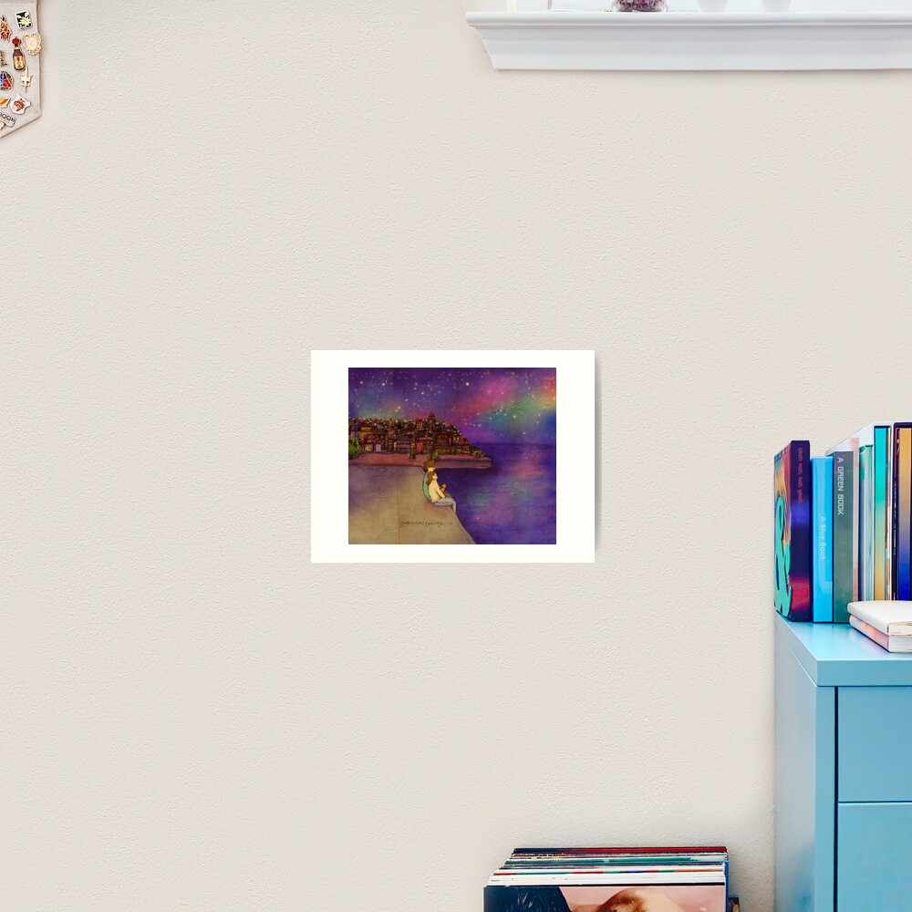 Night sky Art Print