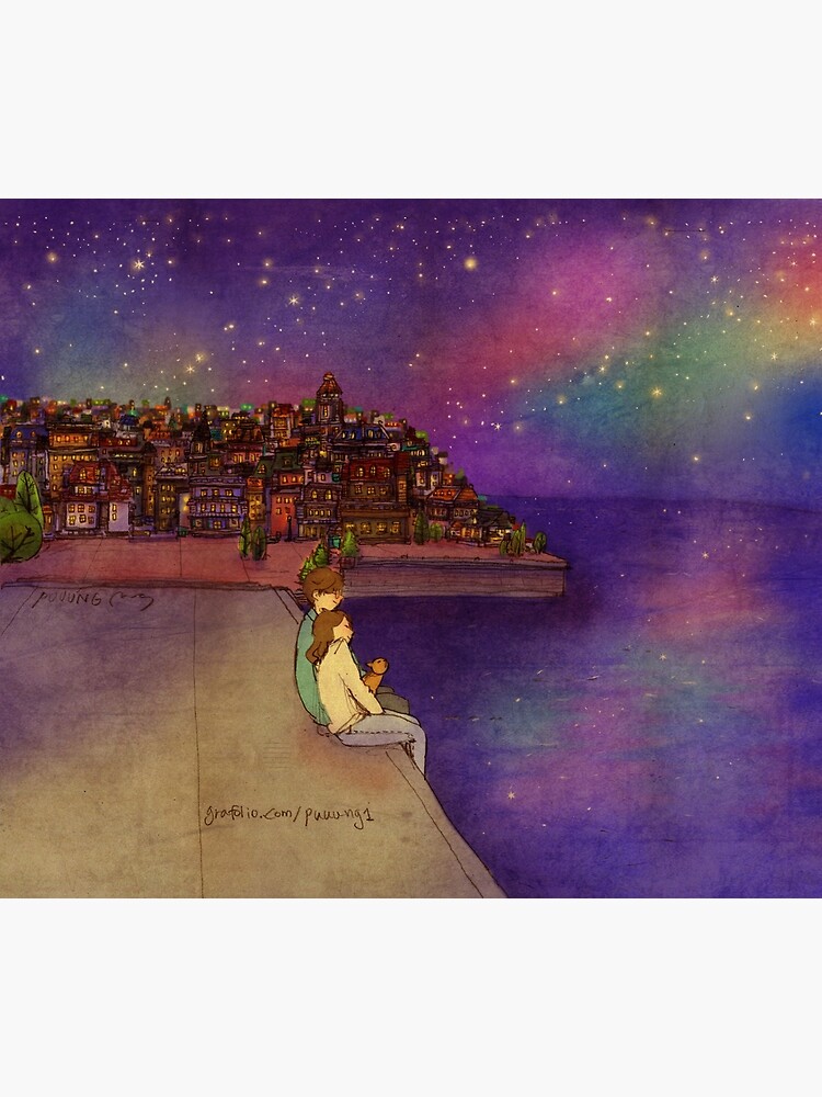 Night sky by puuung1