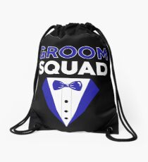 GROOM SQUAD Drawstring Bag