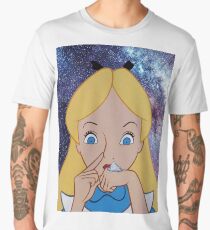 Alice in Wonderland doing a Bump Men's Premium T-Shirt