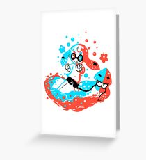 Paint with Neon Greeting Card