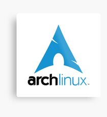 Arch Linux Merchandise Metal Print