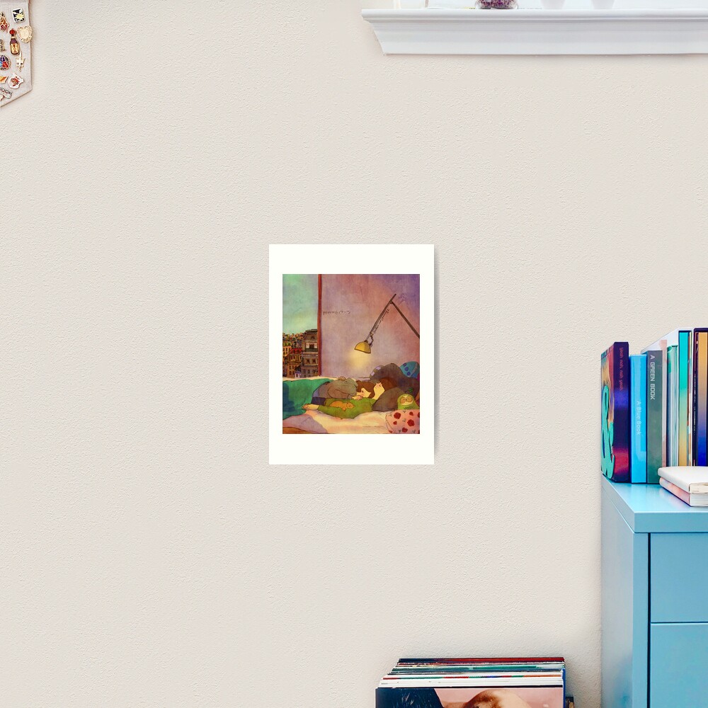 Nap together Art Print