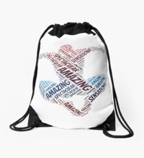 Amazingly, spectacular, sensational Spider Drawstring Bag