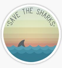 Rette die Haie Sticker