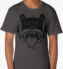 Noodle Bear Face Long T-Shirt