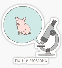 microscopig Sticker