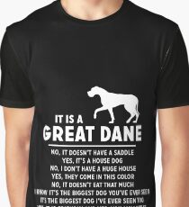 It Is A Great Dane Graphic T-Shirt