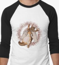 Godspeed You! Cute Cats Men's Baseball ¾ T-Shirt