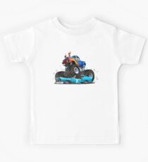 Cartoon Monster Truck Kids Tee