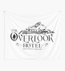 Overlook Hotel - The Shining Black Winter Wall Tapestry