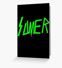 Slimer Slayer Greeting Card
