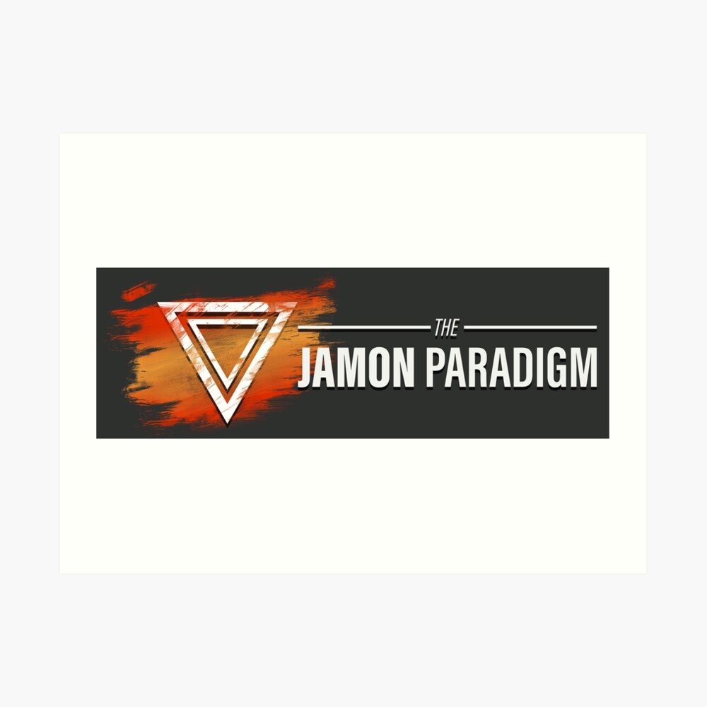 Jamon Long Logo Art Print