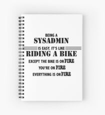 Being a SysAdmin Spiral Notebook