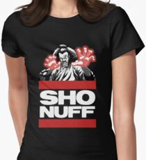 Sho Nuff old school Women's Fitted T-Shirt