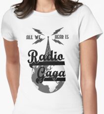 Radio Gaga Women's Fitted T-Shirt