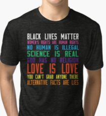 Black lives matter t-shirt Tri-blend T-Shirt