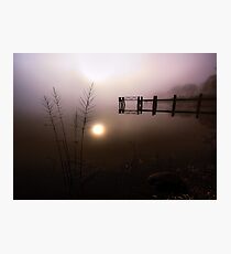 Reflection and Fog Photographic Print