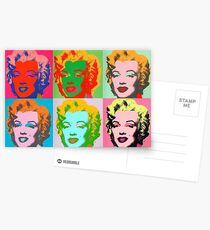 Andy Warhol Monroe Postcards