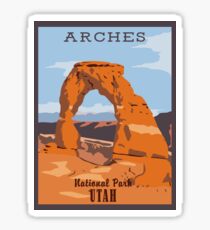 Parc national des Arches Sticker