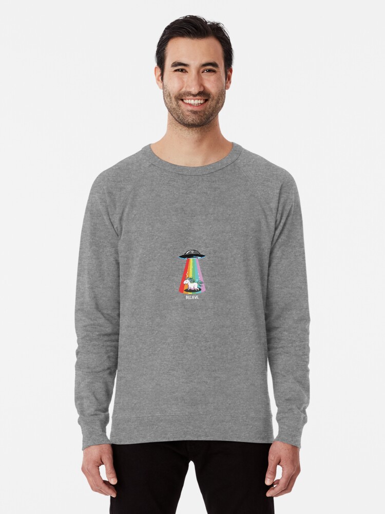 X Files Shirt I Want To Believe Tshirt Unicorn Funny Shirt Ufo T Shirt Alien T Shirt Mens Tee Shirt Womens Shirt Funny T Shirt Unisex Lightweight Sweatshirt By Mododesign Redbubble
