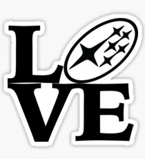 LOVE SUBARU Sticker