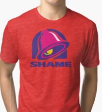 SHAME OF THRONES Tri-blend T-Shirt
