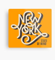 New York State of Mind Metal Print