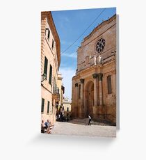Menorca Greeting Card