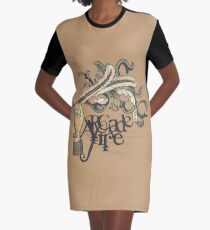 Arcade Fire Graphic T-Shirt Dress
