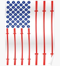 American Muscle Gifts For People Who Workout At The Gym Poster