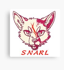 SNARL Canvas Print