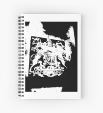 God Save the Queen. ER Crest- Transparent Spiral Notebook