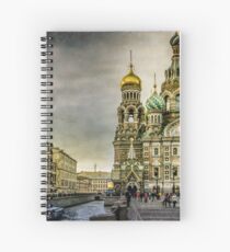 Church of Savior on Spilled Blood ,Saint-Petersburg Spiral Notebook